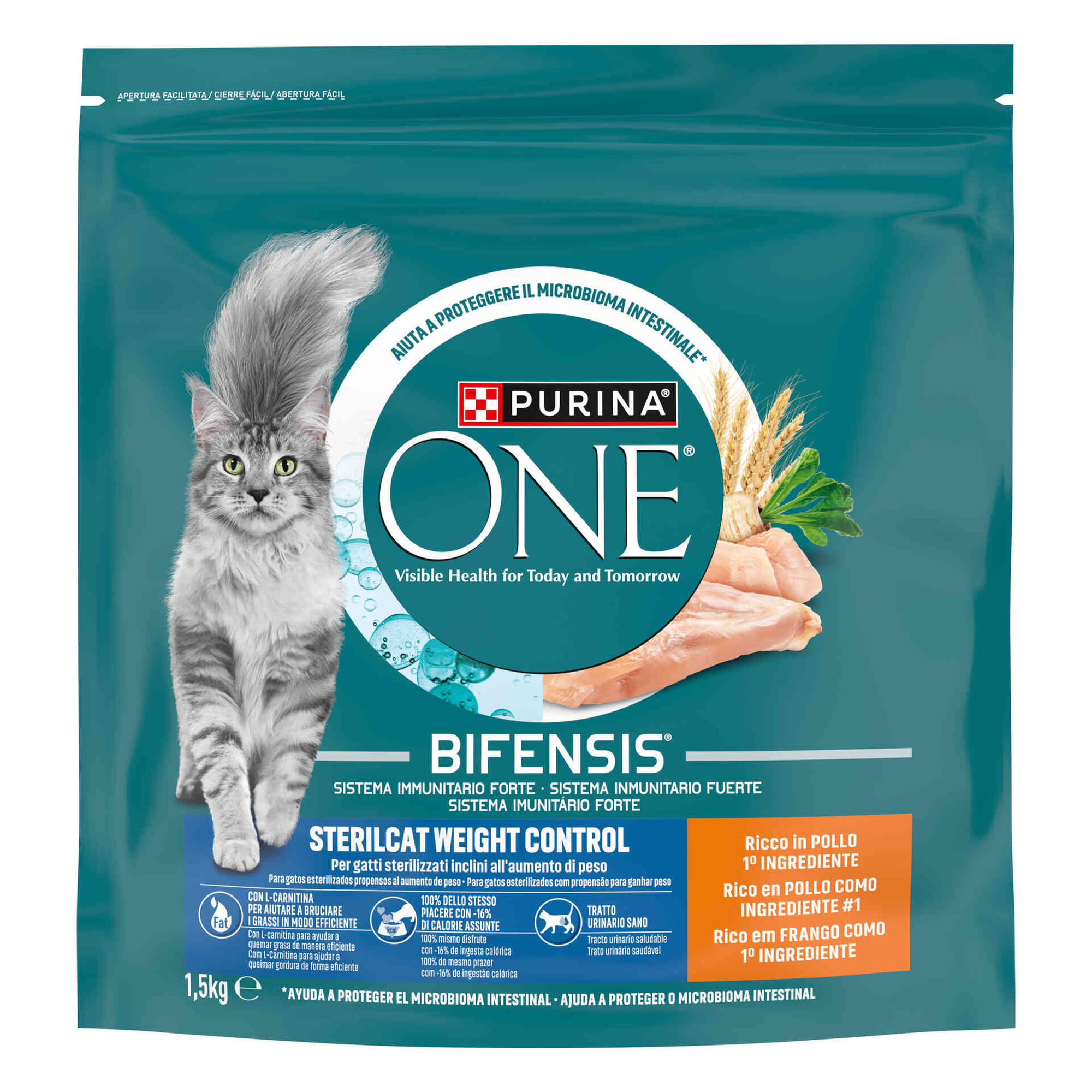 Ra&ccedil;&atilde;o para Gato Adulto Esterilizado Controlo de Peso Frango Purina One