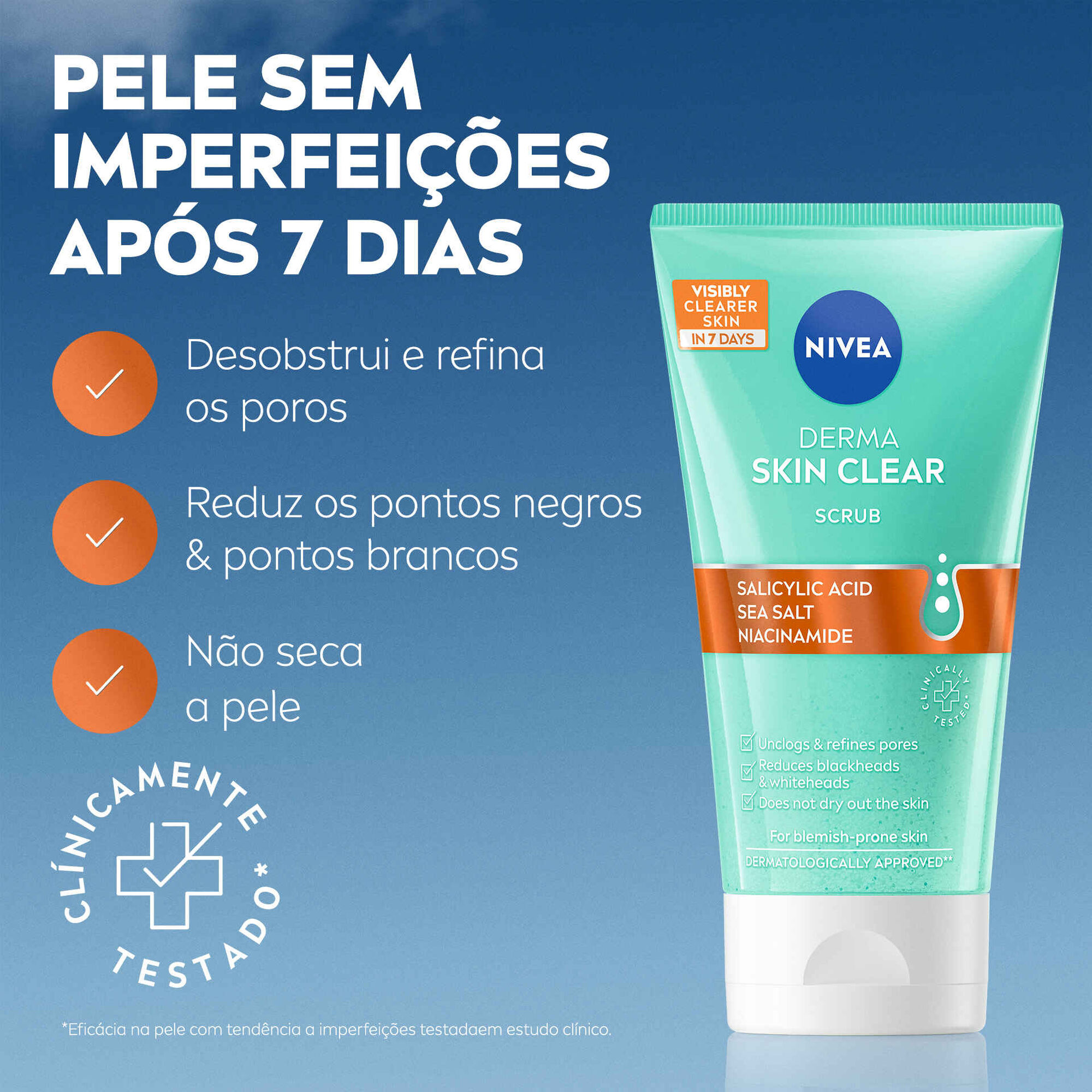 Exfoliante Rosto Derma Skin