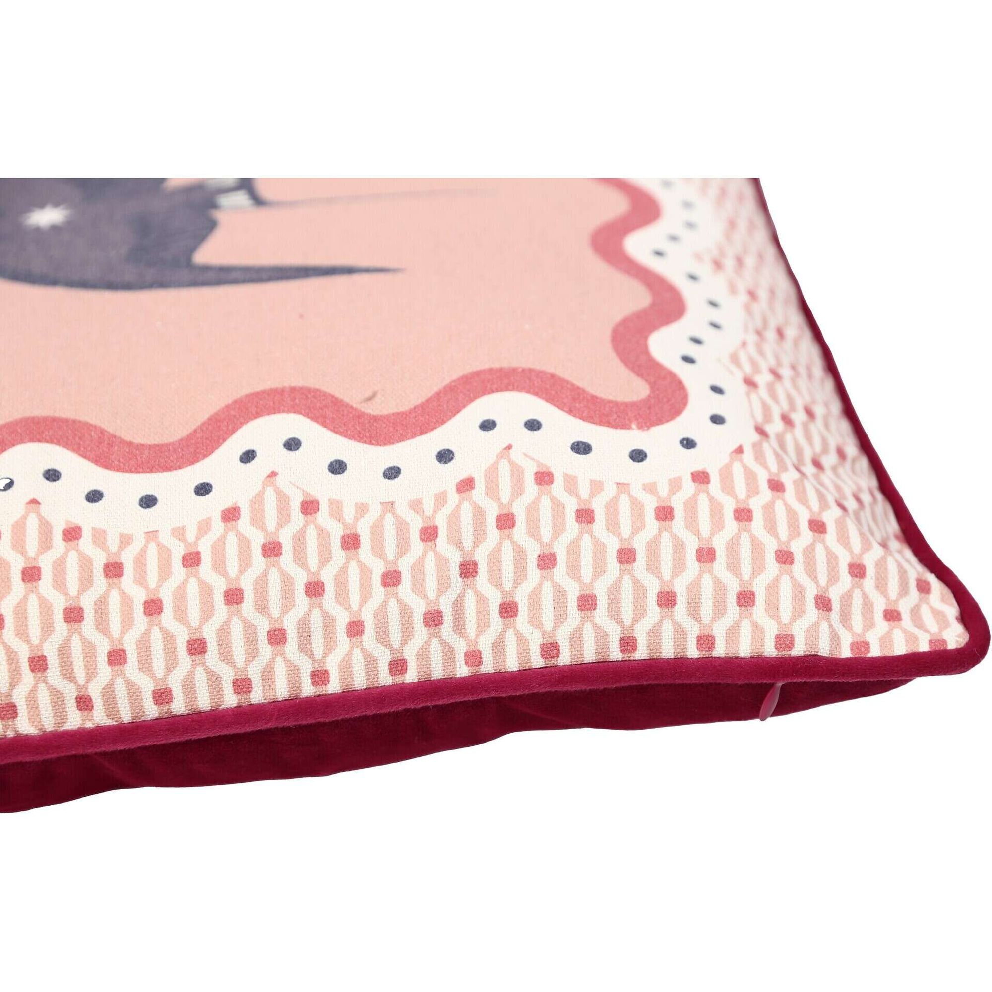 Almofada 45x45cm Andorinha Vermelha