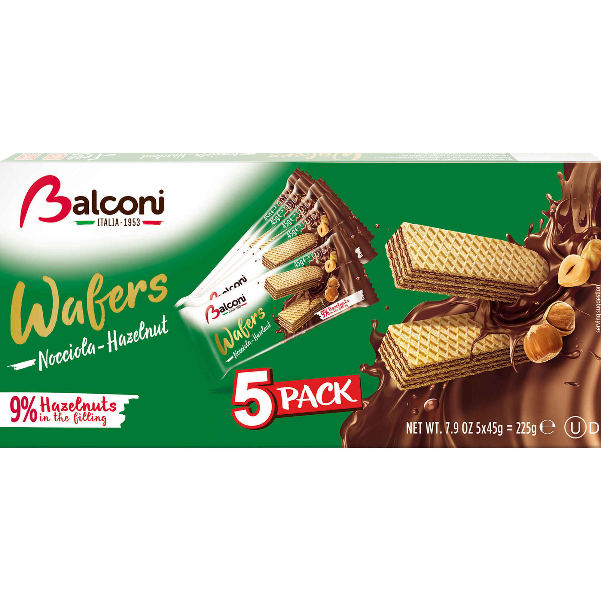 Bolachas Wafers com Recheio Avelã Pack
