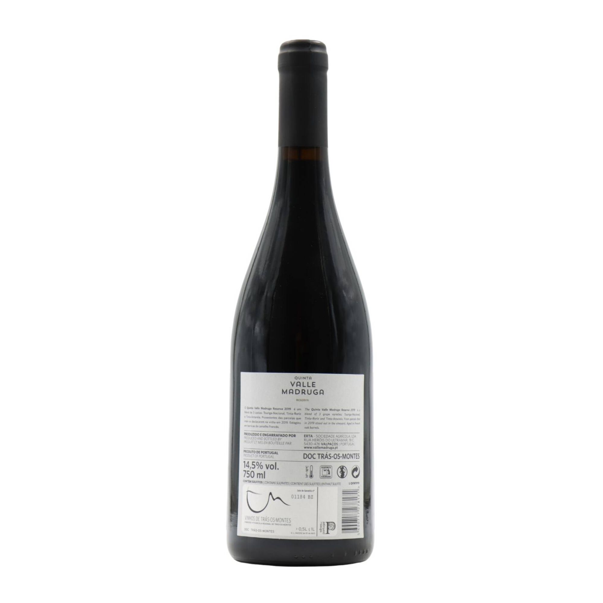 Quinta Valle Madruga Reserva Tr&aacute;s Os Montes Vinho Tinto