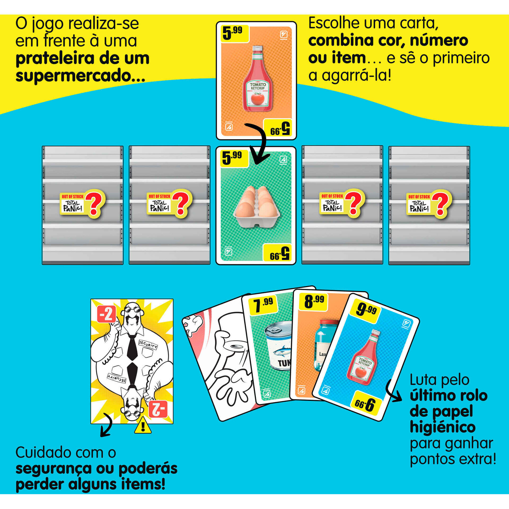 Creative Toys - Jogo de Cartas Total Panic