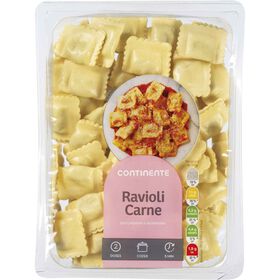 Ravioli Frescos com Carne