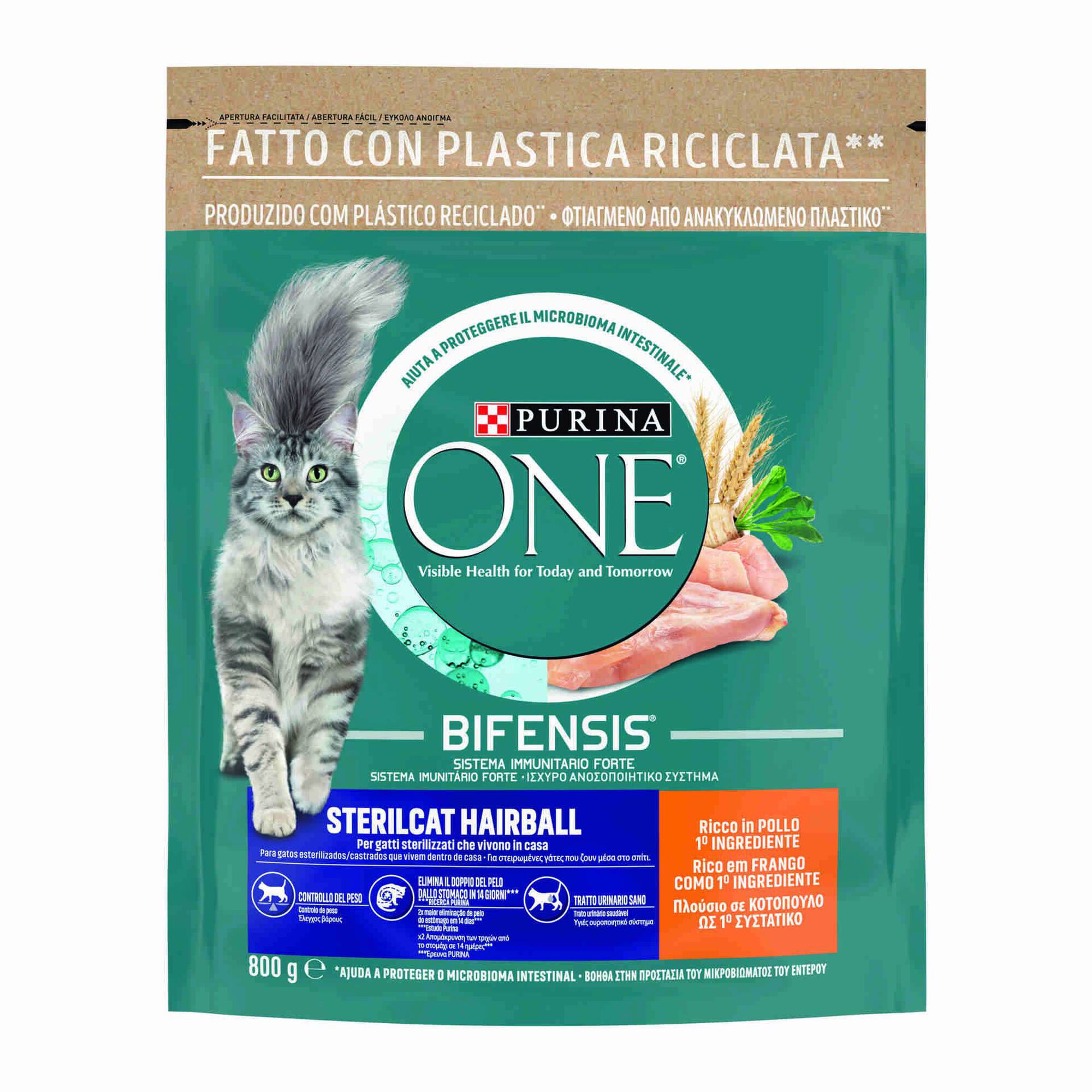 Ra&ccedil;&atilde;o para Gato Adulto Esterilizado Bolas de Pelo Frango Purina One