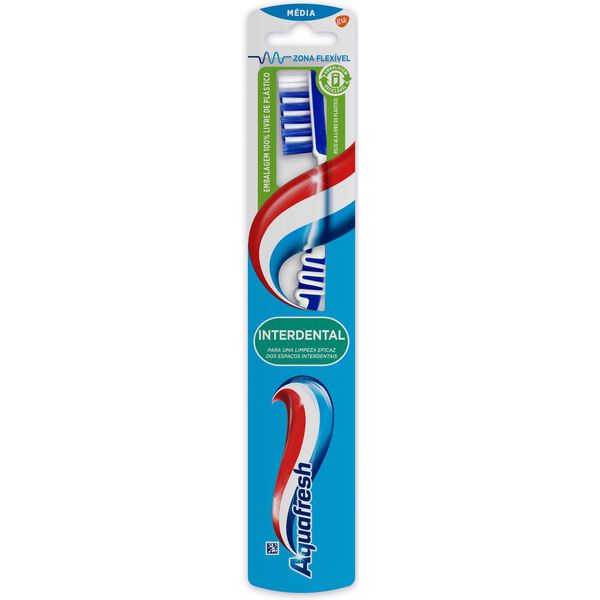 Escova de Dentes Interdental Média Aquafresh