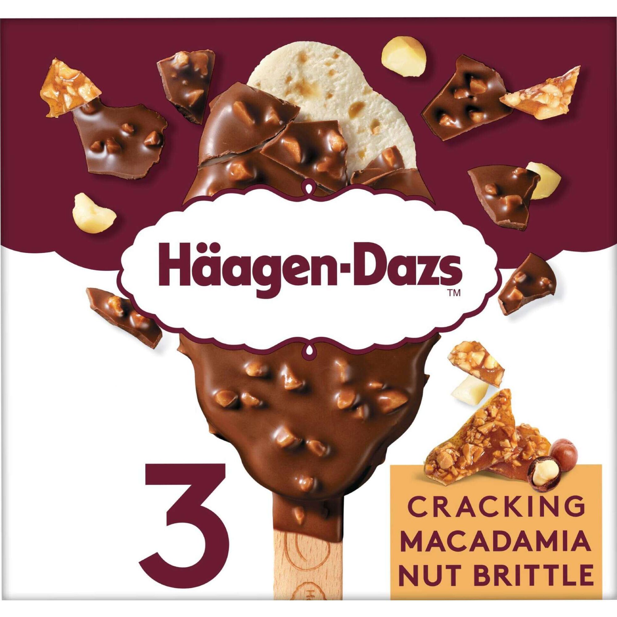 Gelado Chocolate de Leite e Noz Macadâmia