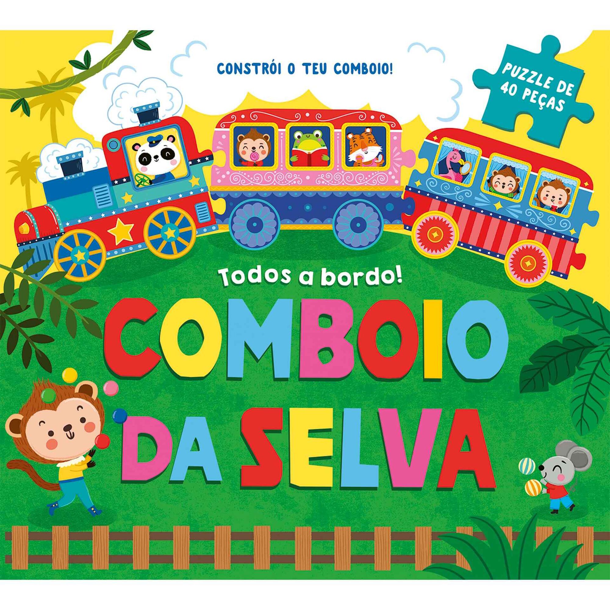 Todos a bordo! Comboio da selva