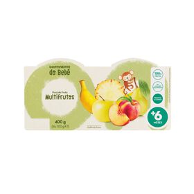 Puré de Fruta Multifrutas +6M