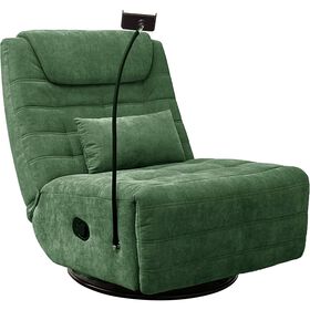 Sof&aacute; Reclin&aacute;vel Rotativo Verde Moove Kasa
