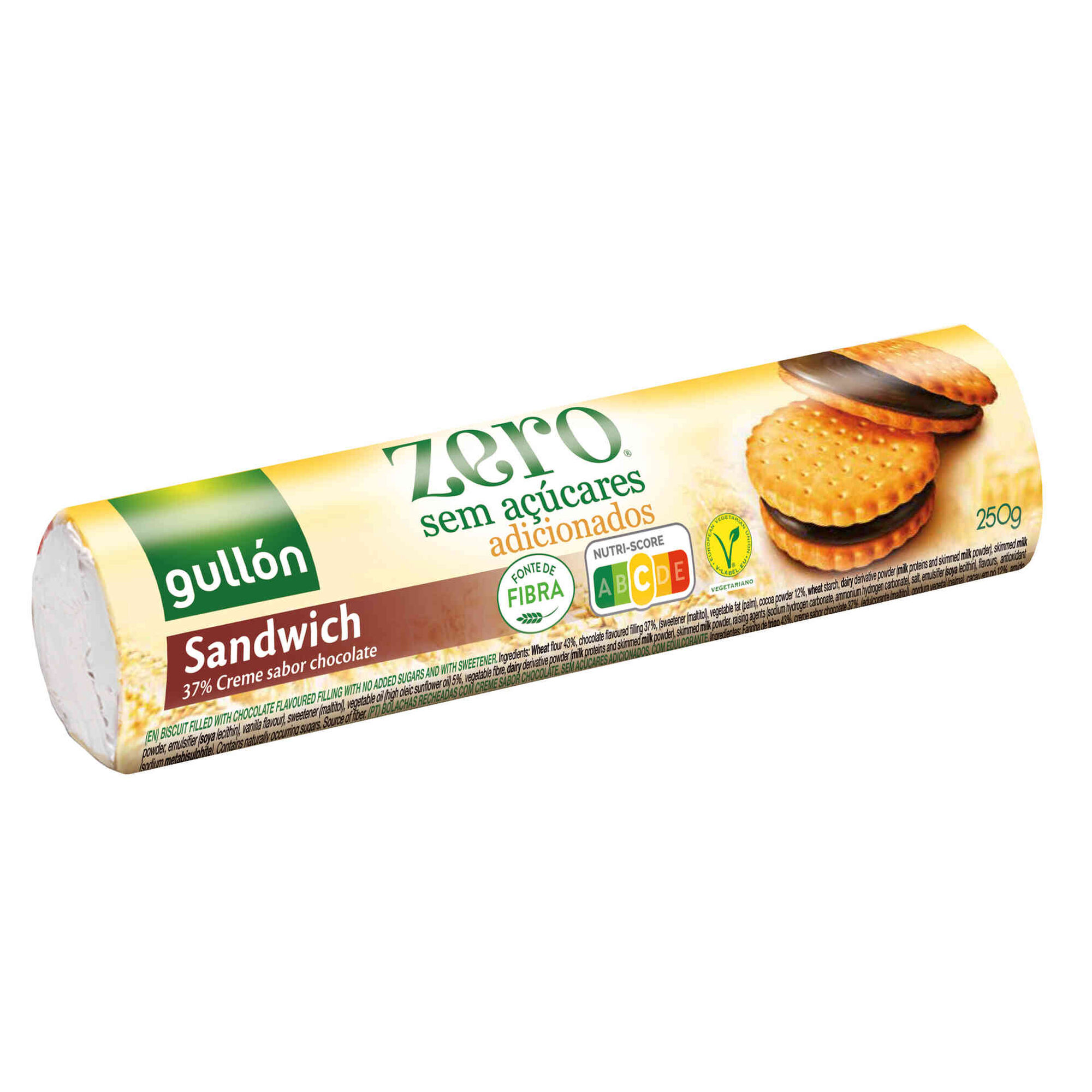Bolachas Recheadas com Chocolate Diet Nature