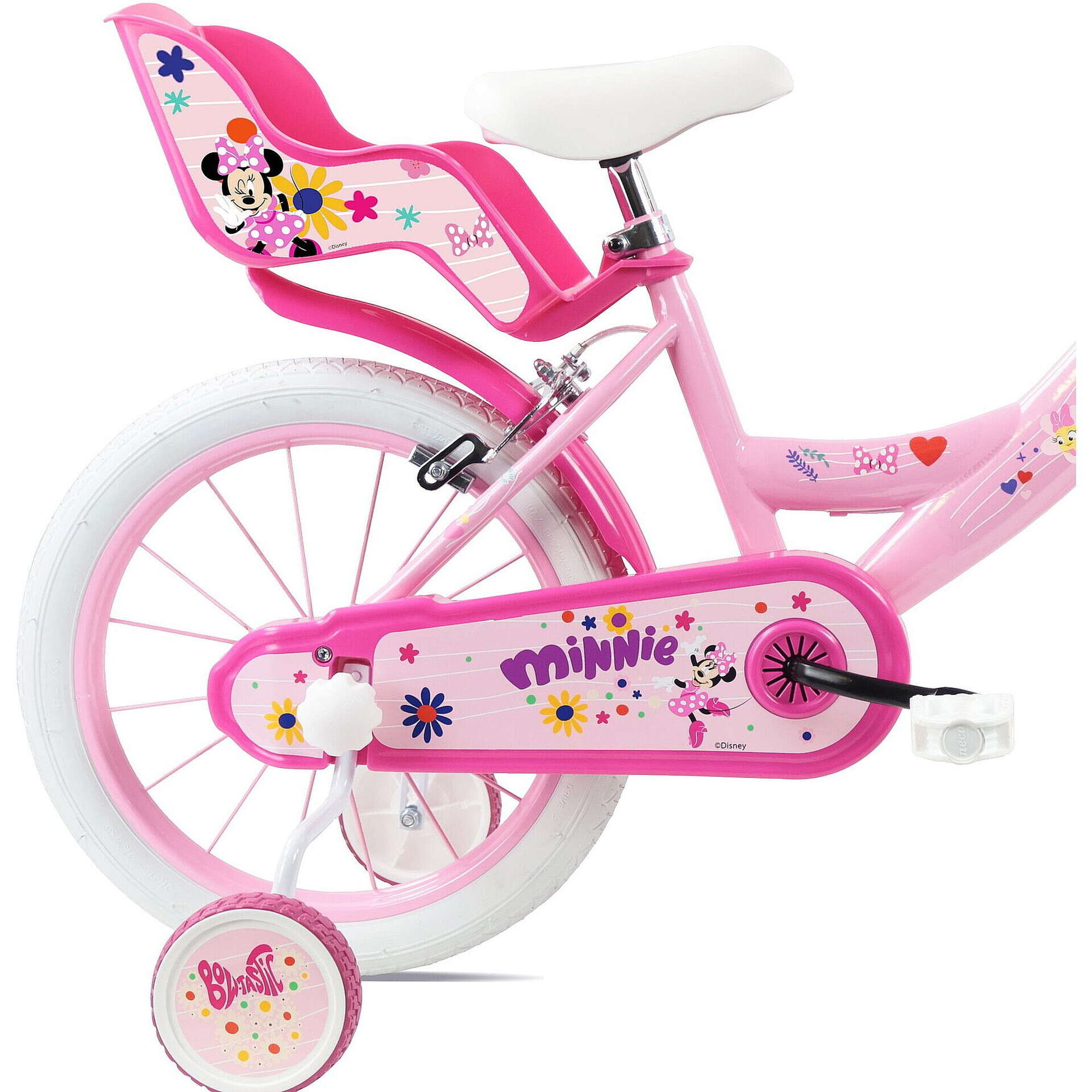 Bicicleta de Crian&ccedil;a 16" 5-7 Anos Minnie