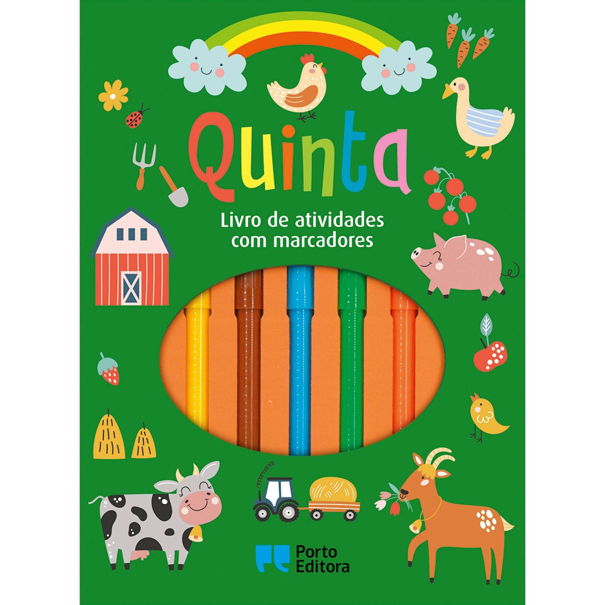 Quinta - Livro de Atividades com Marcadores