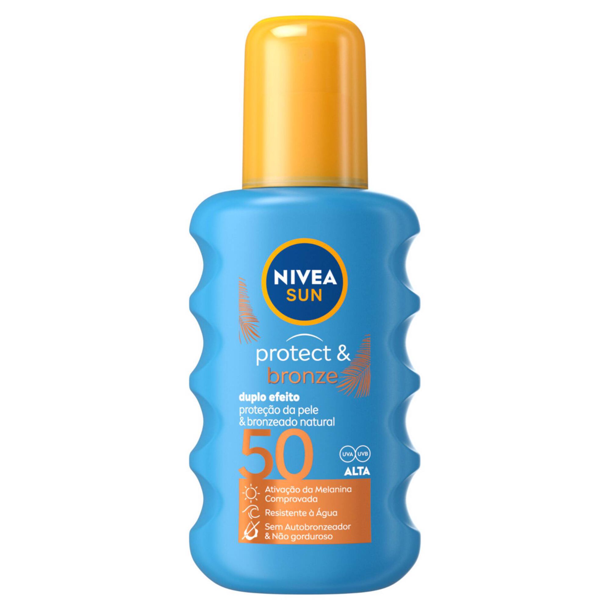 Protetor Solar Spray Protect & Bronze FPS 50 Nivea Sun