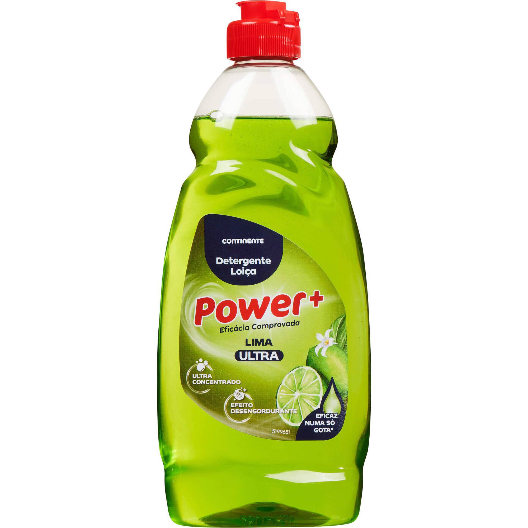 Detergente Manual Loi&ccedil;a Power+ Lima Continente