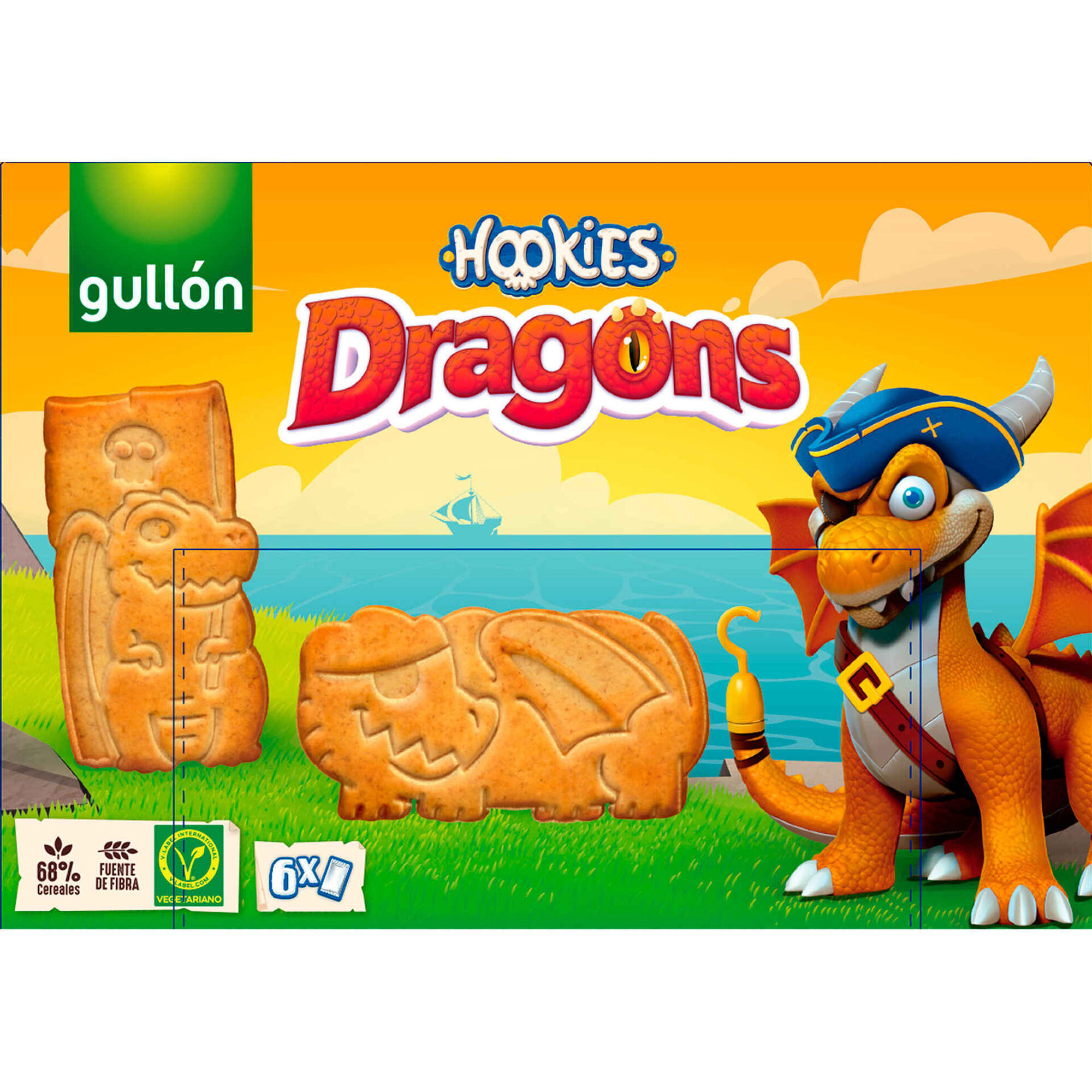 Bolachas Hookies Dragons
