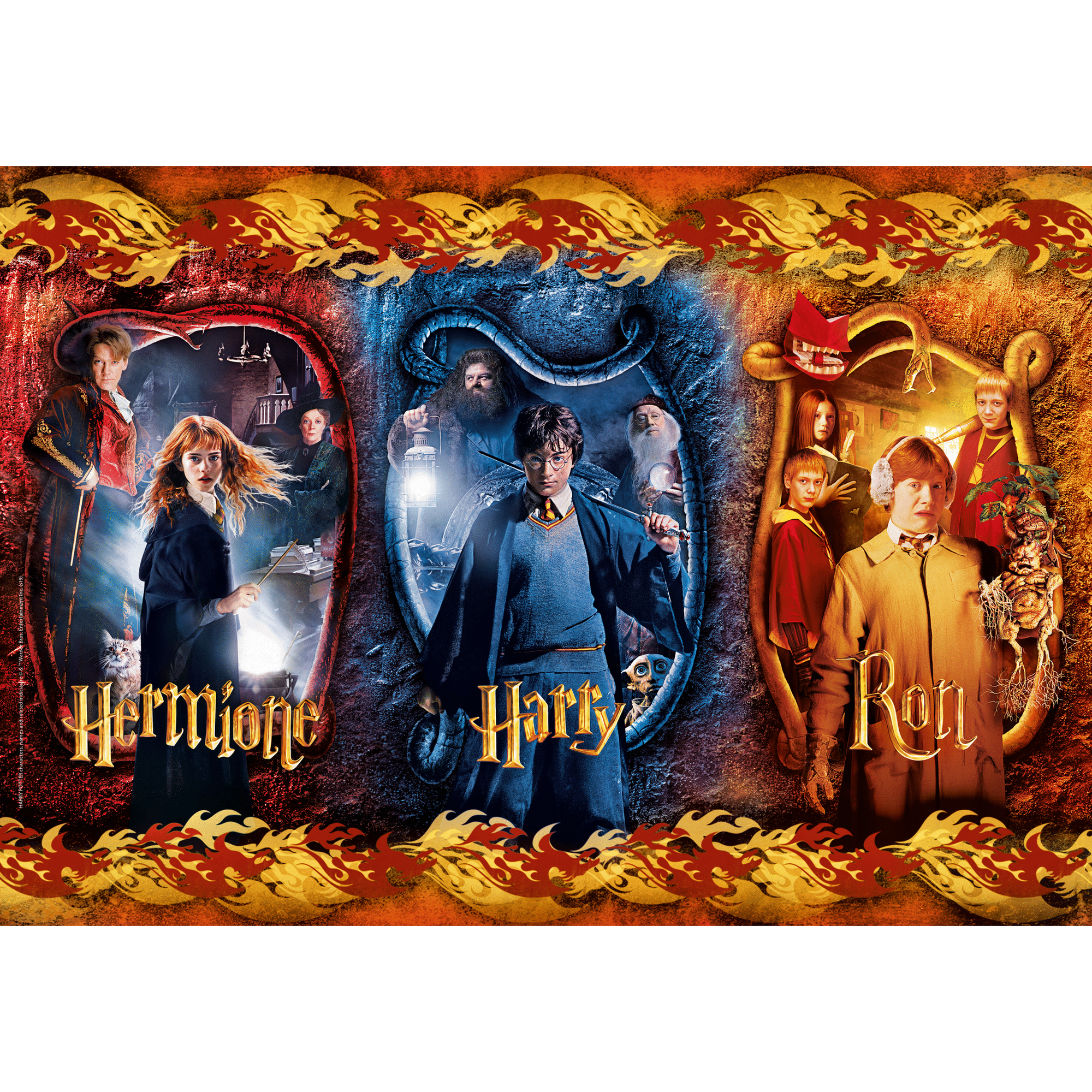 Clementoni - Puzzle Harry Potter 104 Pe&ccedil;as