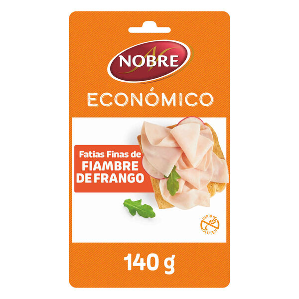 Fiambre de Peito de Frango Fatias Finas Nobre