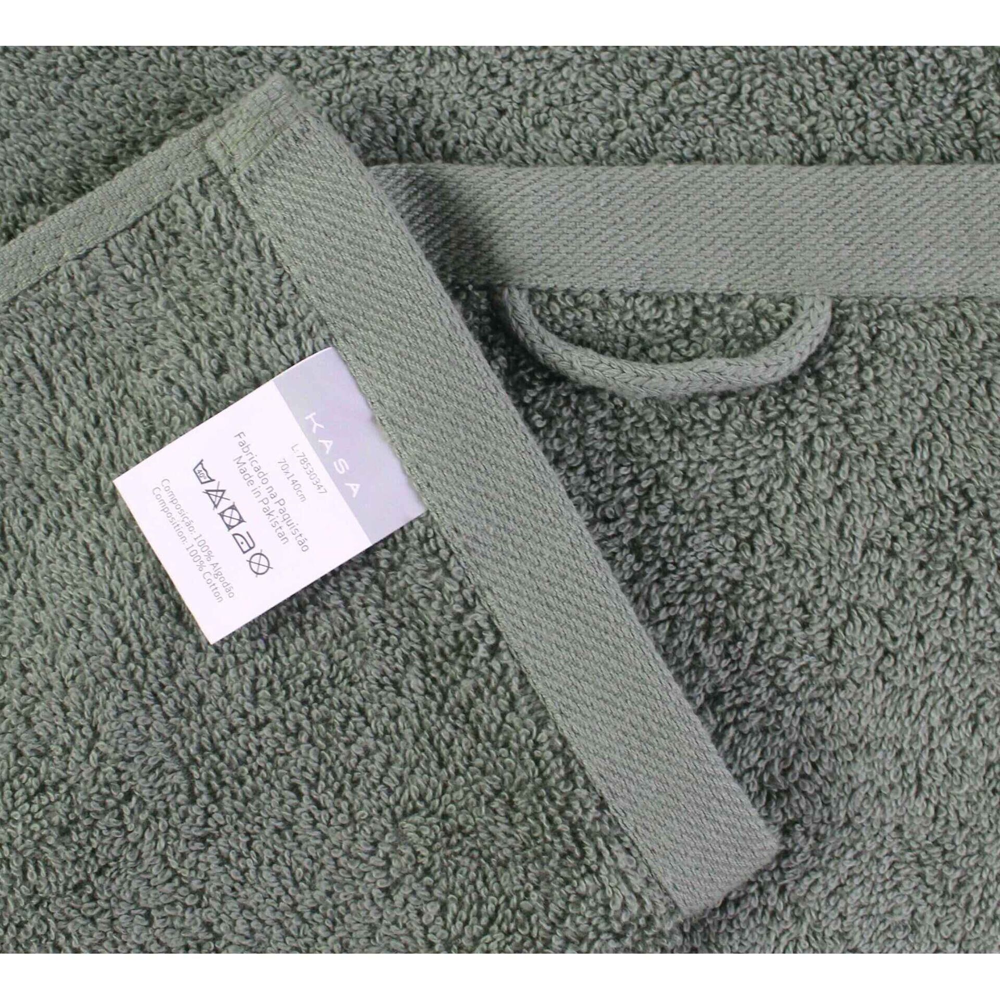 Toalha Banho Suave Verde Kasa