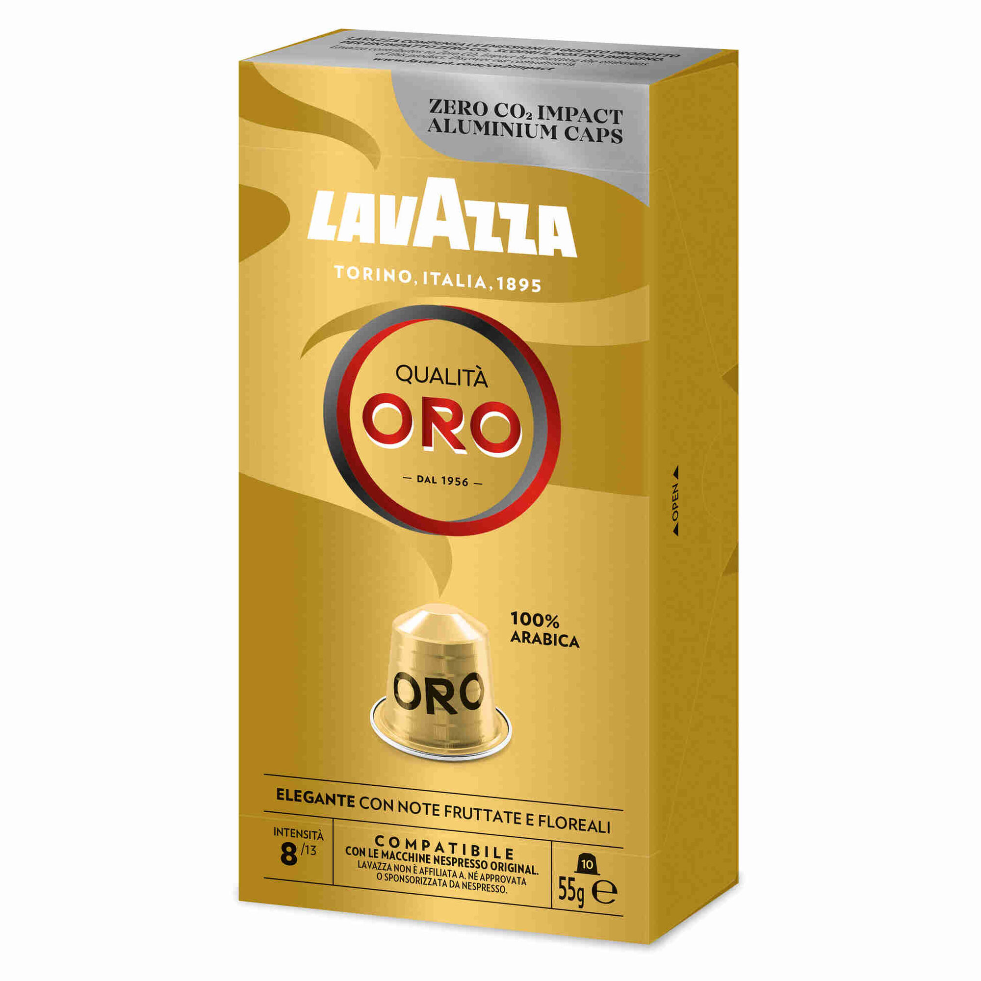 Cápsulas de Café Oro Qualità Int 8