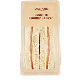 Sandes de Queijo e Fiambre Cozinha Continente