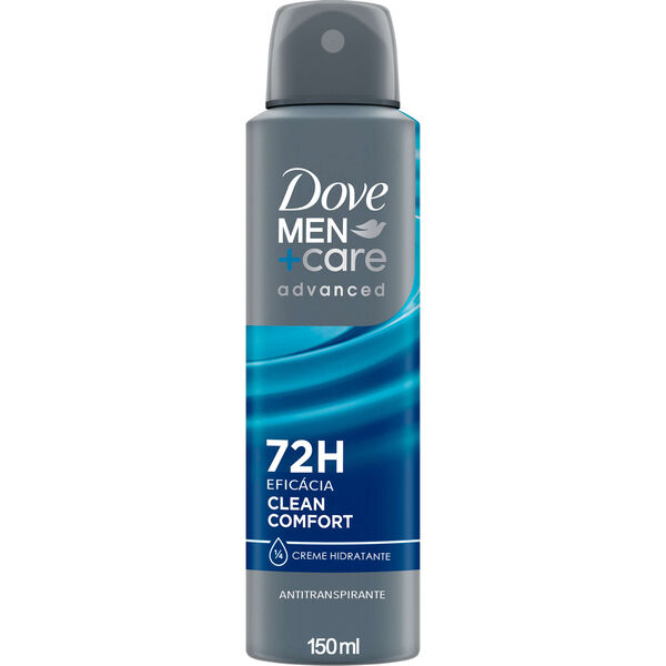 Desodorizante Spray Clean Comfort 72h Dove Men +Care