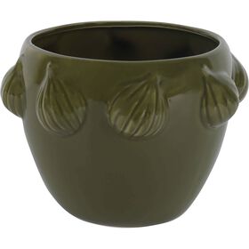 Jarra Baixa Verde Figos Kasa