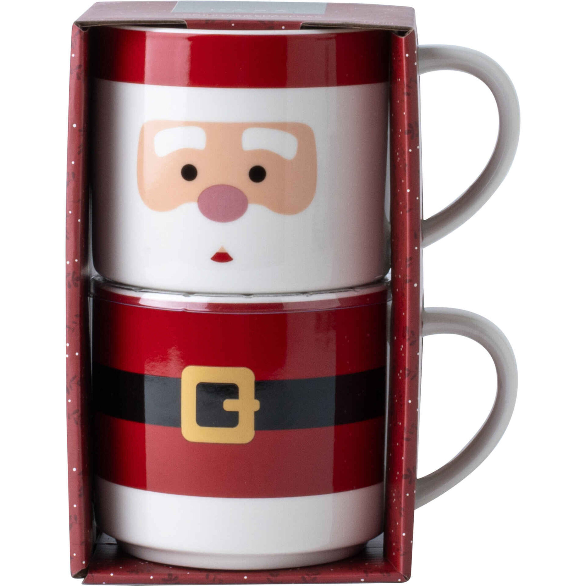 Conjunto 2 Ch&aacute;venas 470ml Pai Natal Kasa