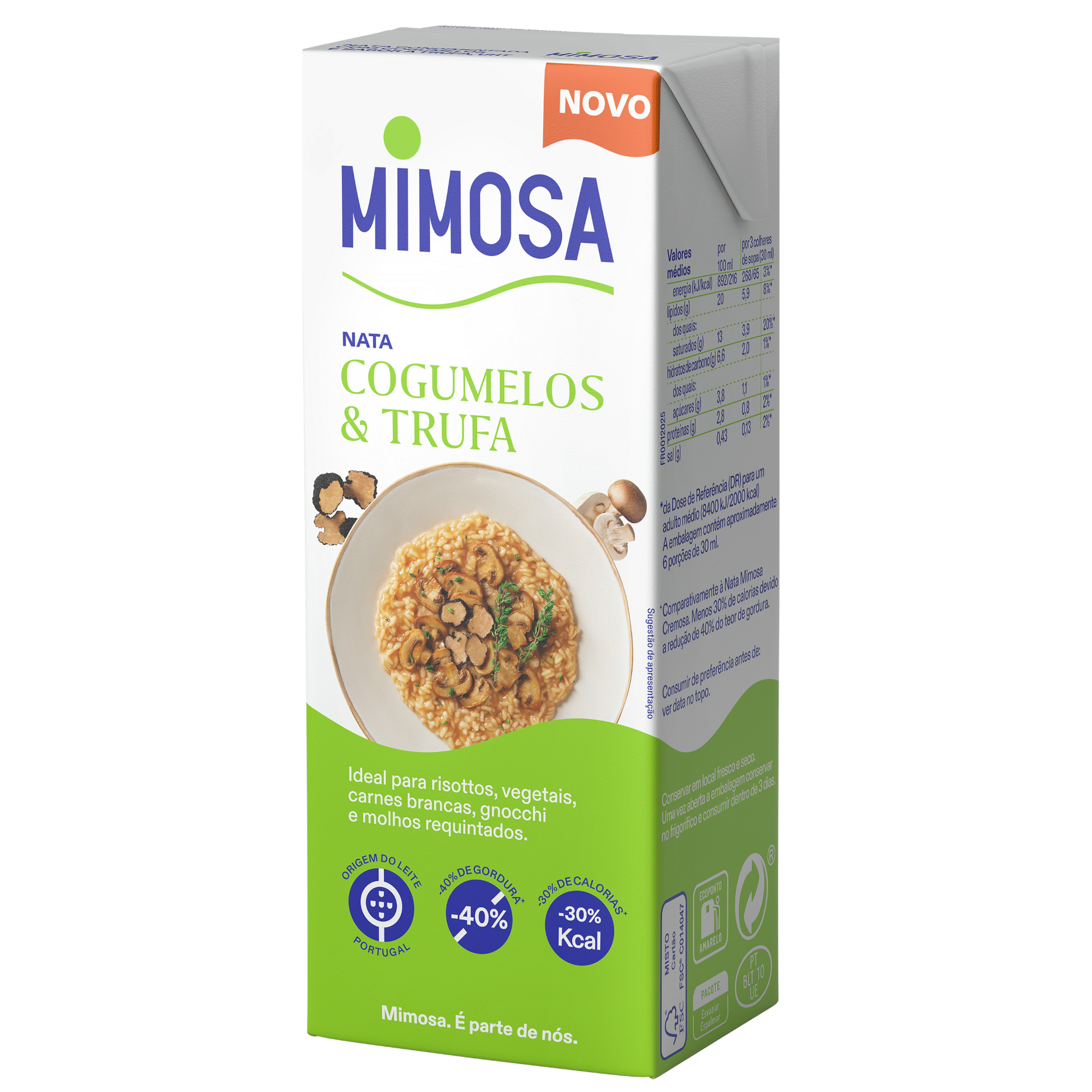 Natas Cogumelos e Trufa