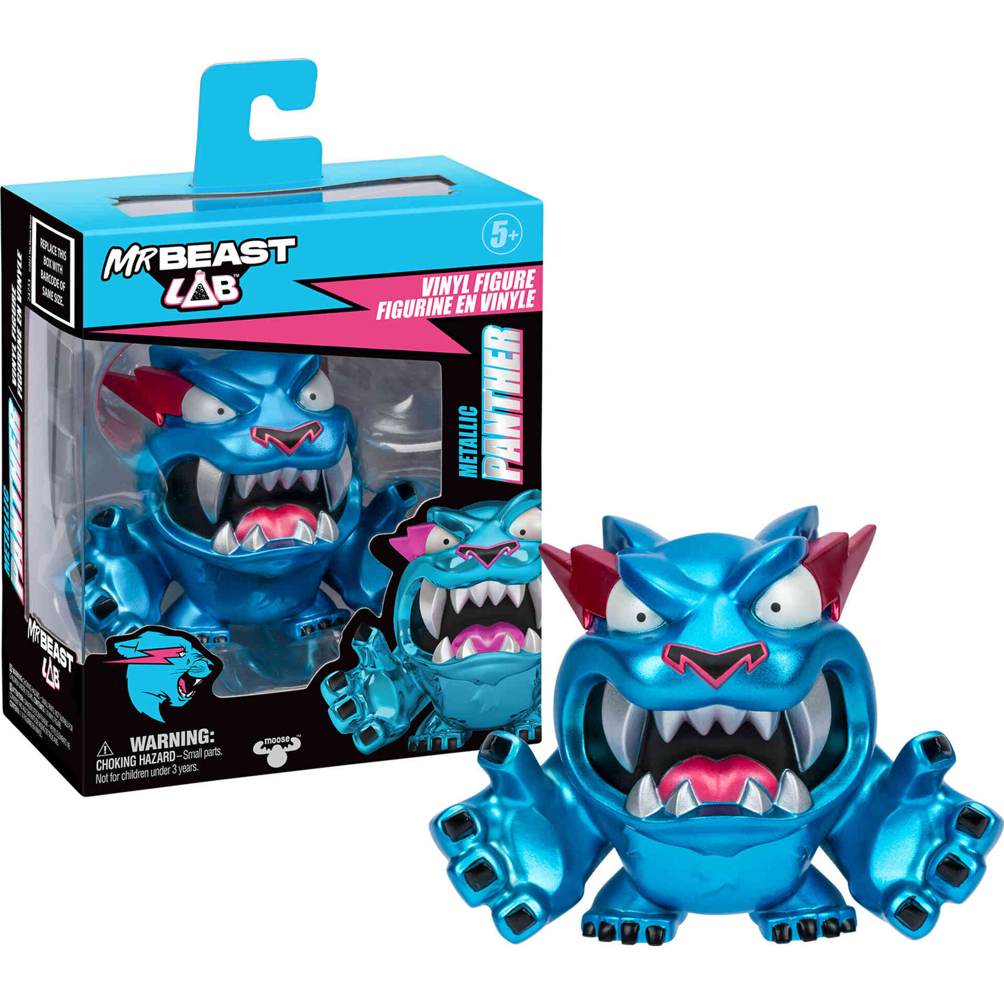 Figura Pantera Mr. Beast (vários modelos)