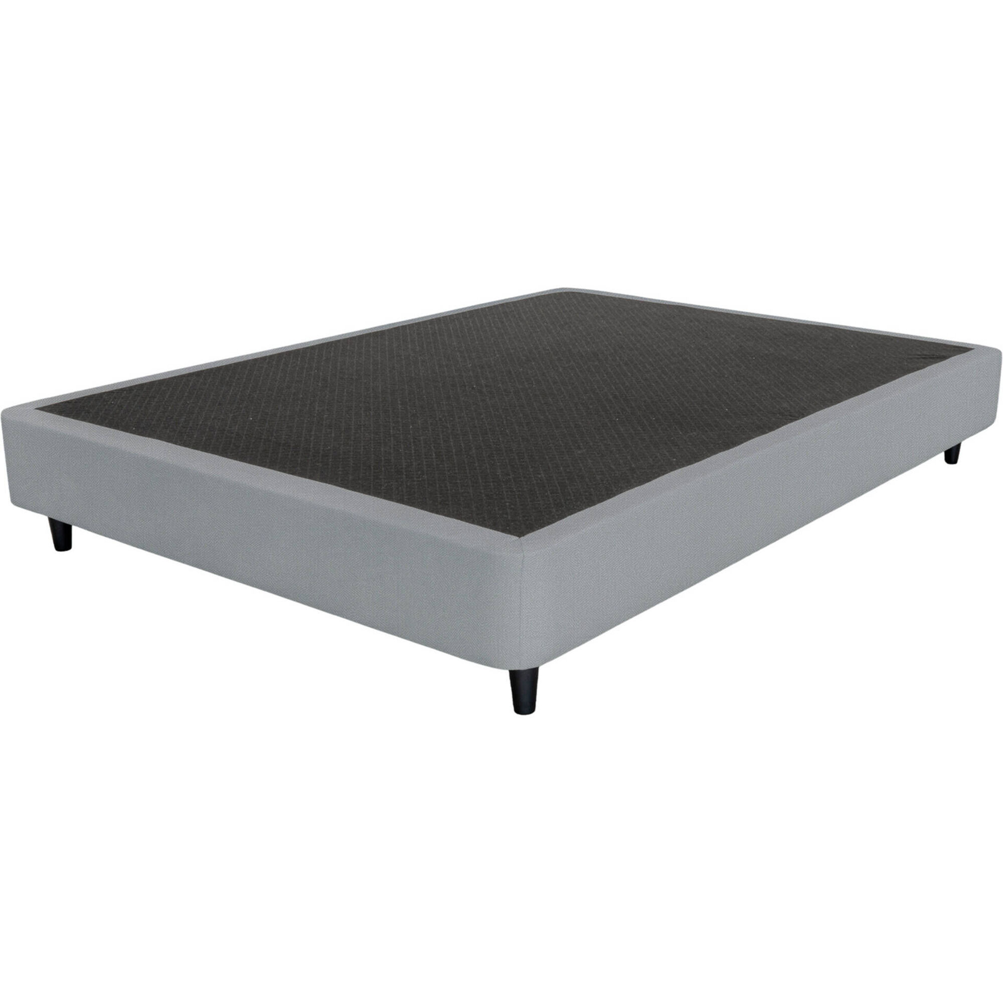 Sommier Nara Ash P&eacute;s Retangulares Pretos Dreamura