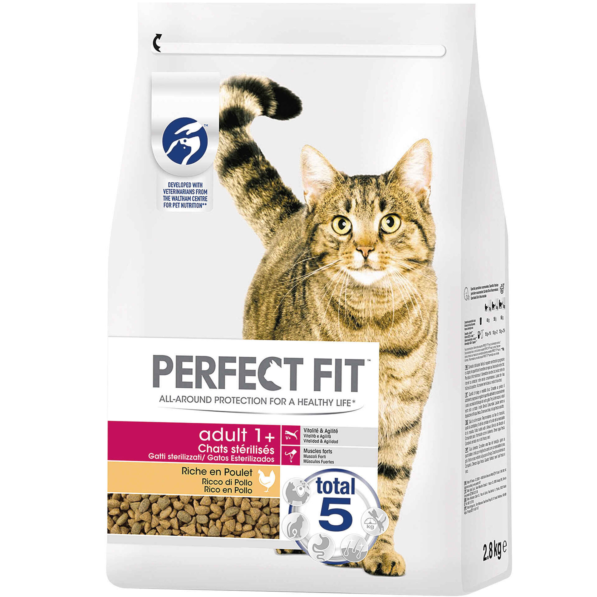 Ração para Gato Adulto Esterilizado Frango