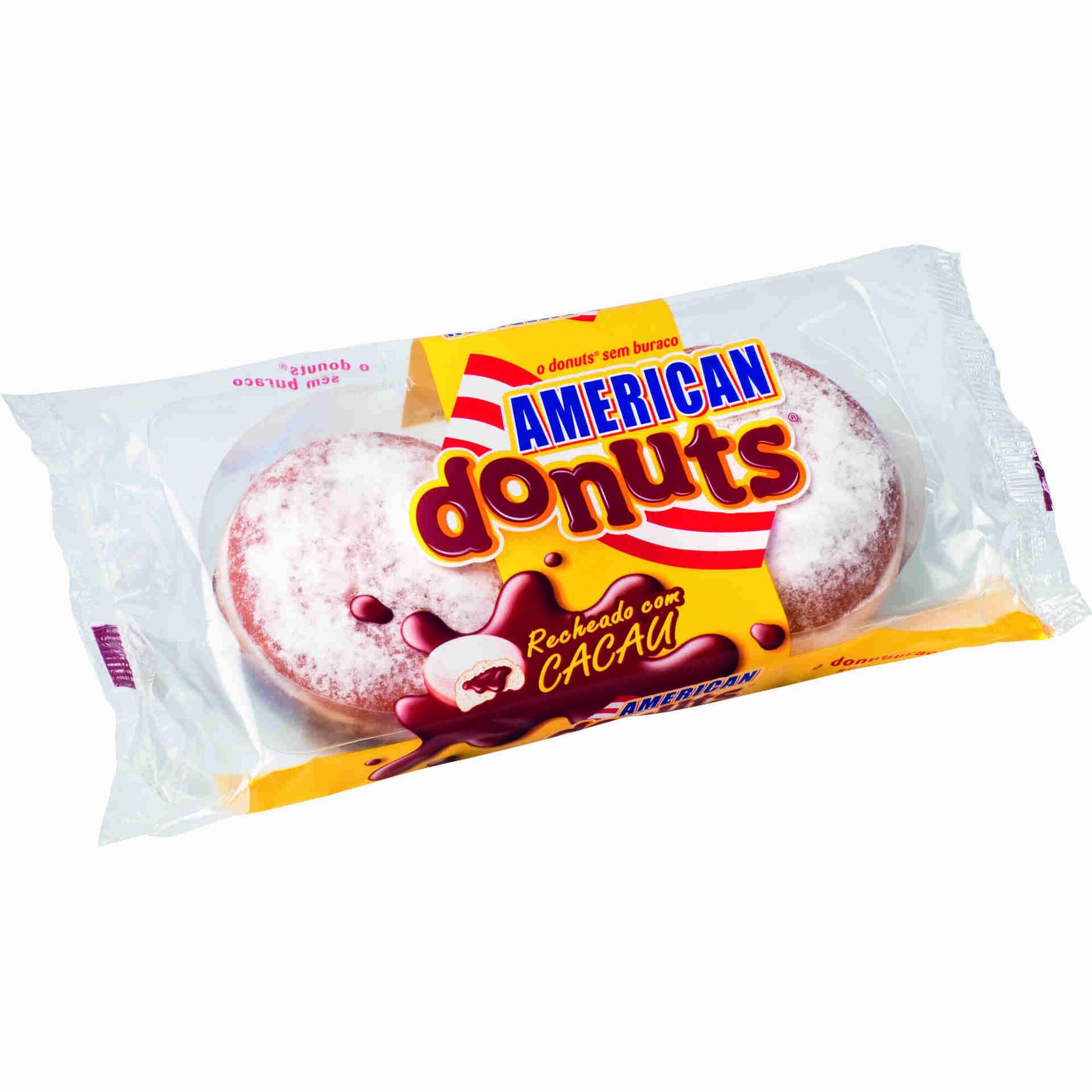 Bolo com Recheio de Cacau Americano