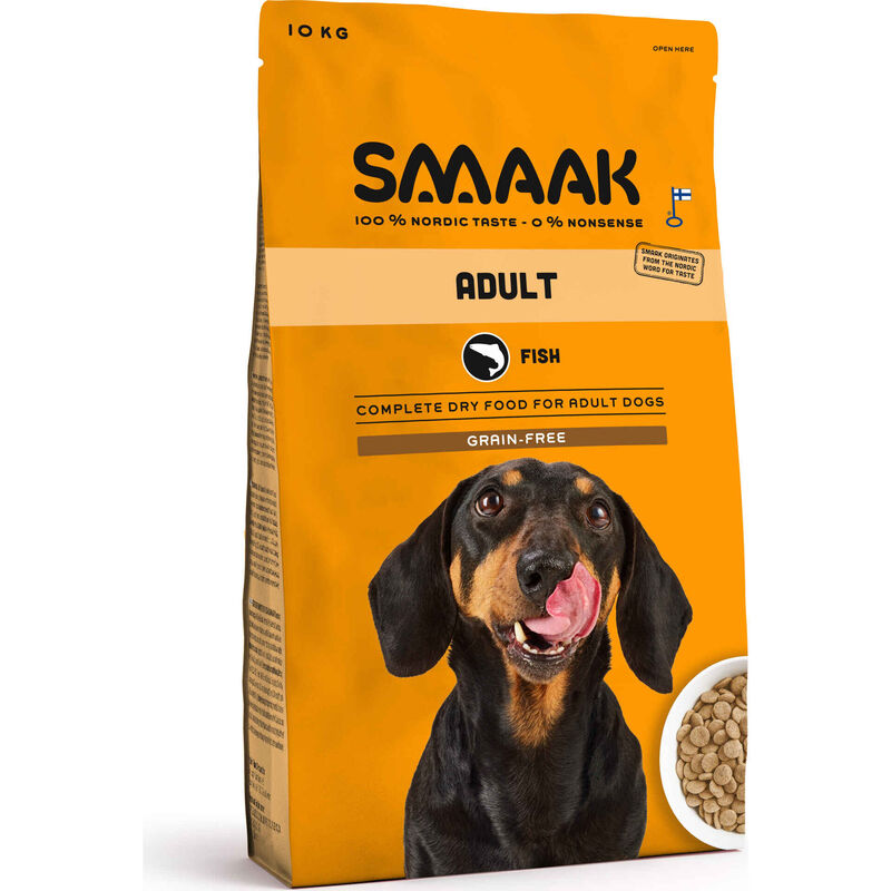 Ração para Cão Adulto Sem Cereais Salmão Smaak