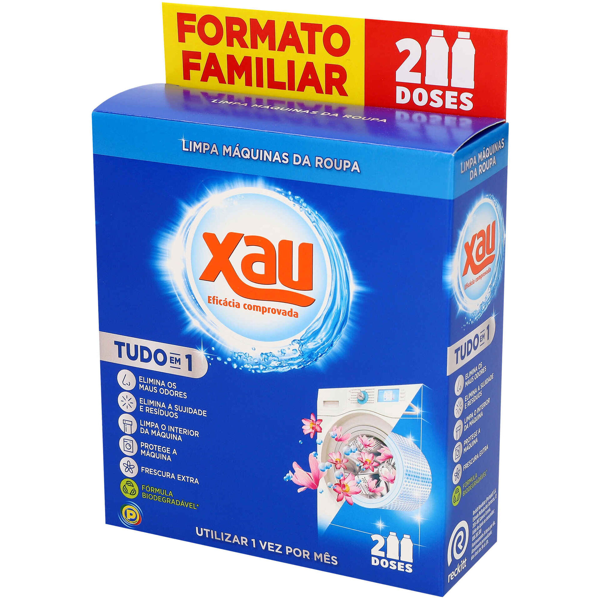 Limpa M&aacute;quinas Roupa Tudo em 1