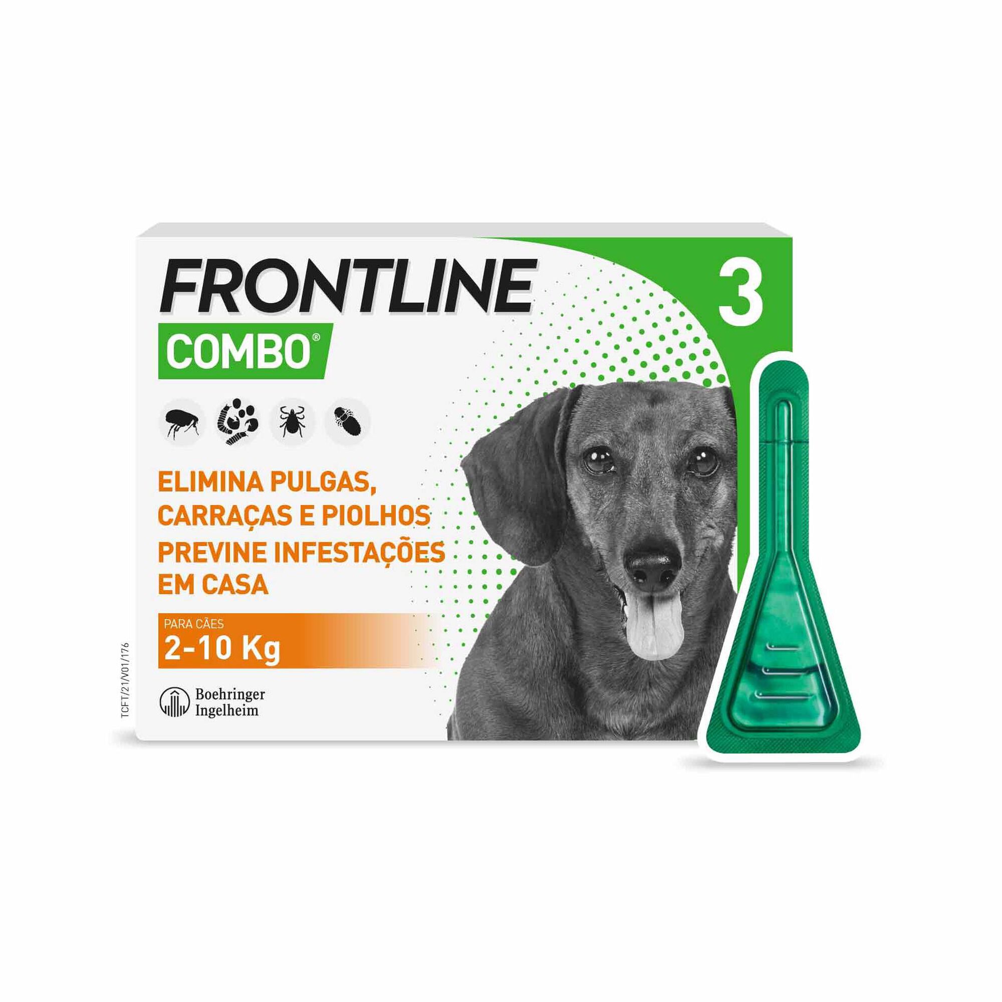 Pipeta para Cão Combo S 2-10kg Pipeta para Cão Combo S 2-10kg