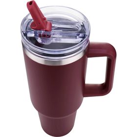 Caneca T&eacute;rmica 1,2L A&ccedil;o Inoxid&aacute;vel Vermelha