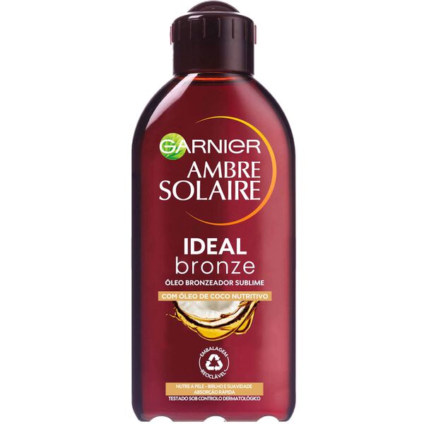 Bronzeador Óleo Ideal Bronze IP 20 Garnier Ambre Solaire