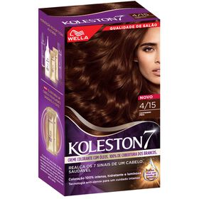 Colora&ccedil;&atilde;o Permanente Castanho Frio 4/15 Koleston