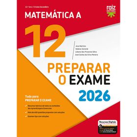 Preparar o Exame 2026 - Matem&aacute;tica A - 12.&ordm; Ano