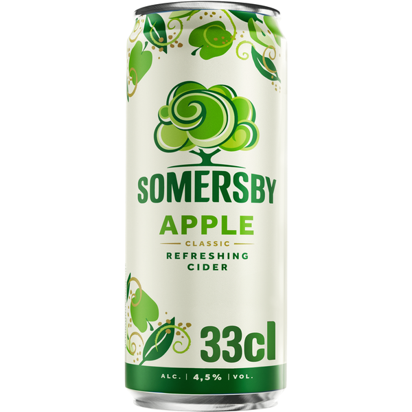 Sidra em Lata com Álcool Maçã Somersby