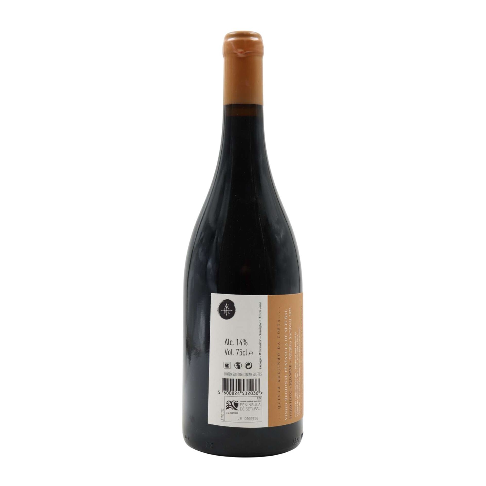 Brejinho Da Costa Touriga Nacional Pen&iacute;nsula De Set&uacute;bal Vinho Tinto