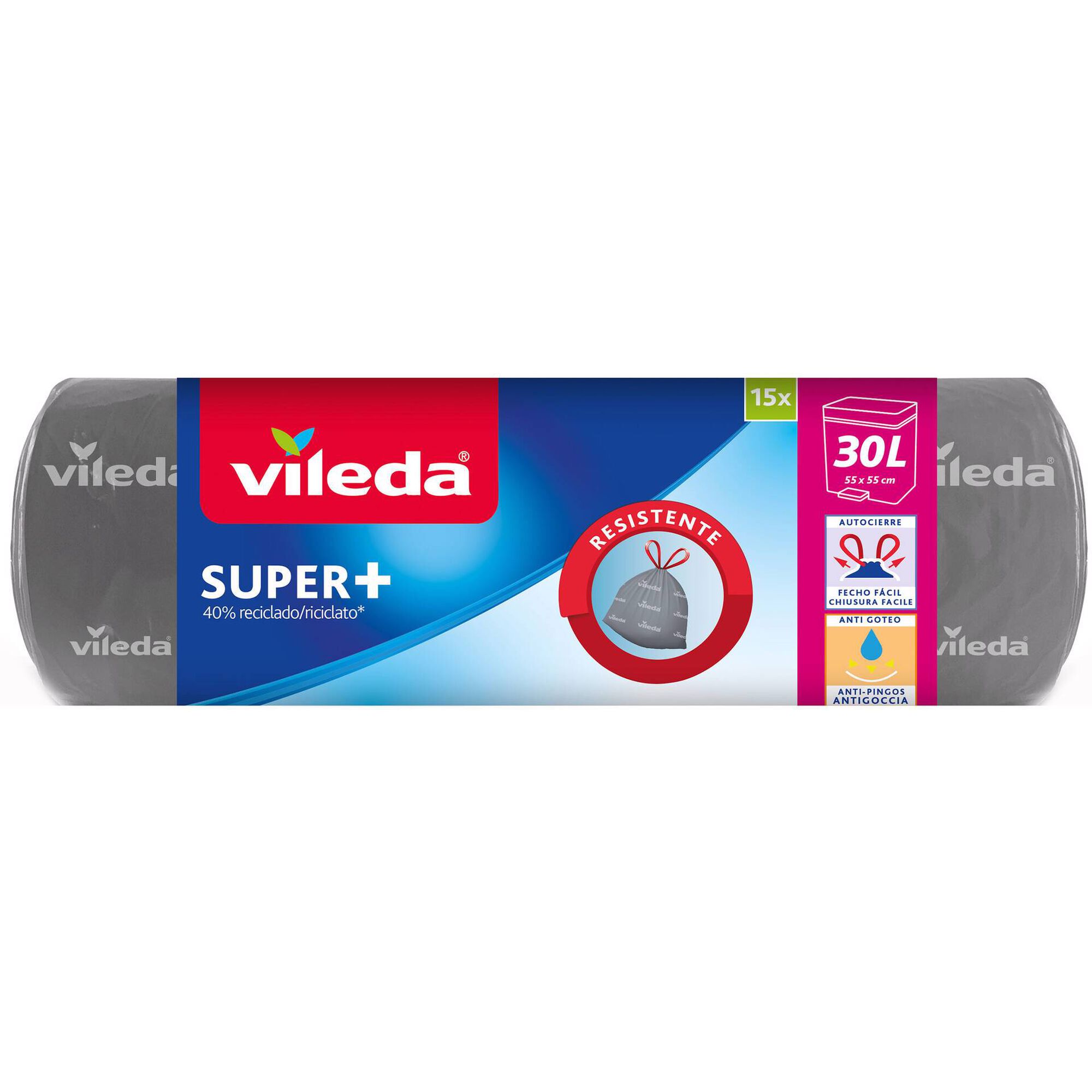 Sacos Lixo Super+ 30 lt