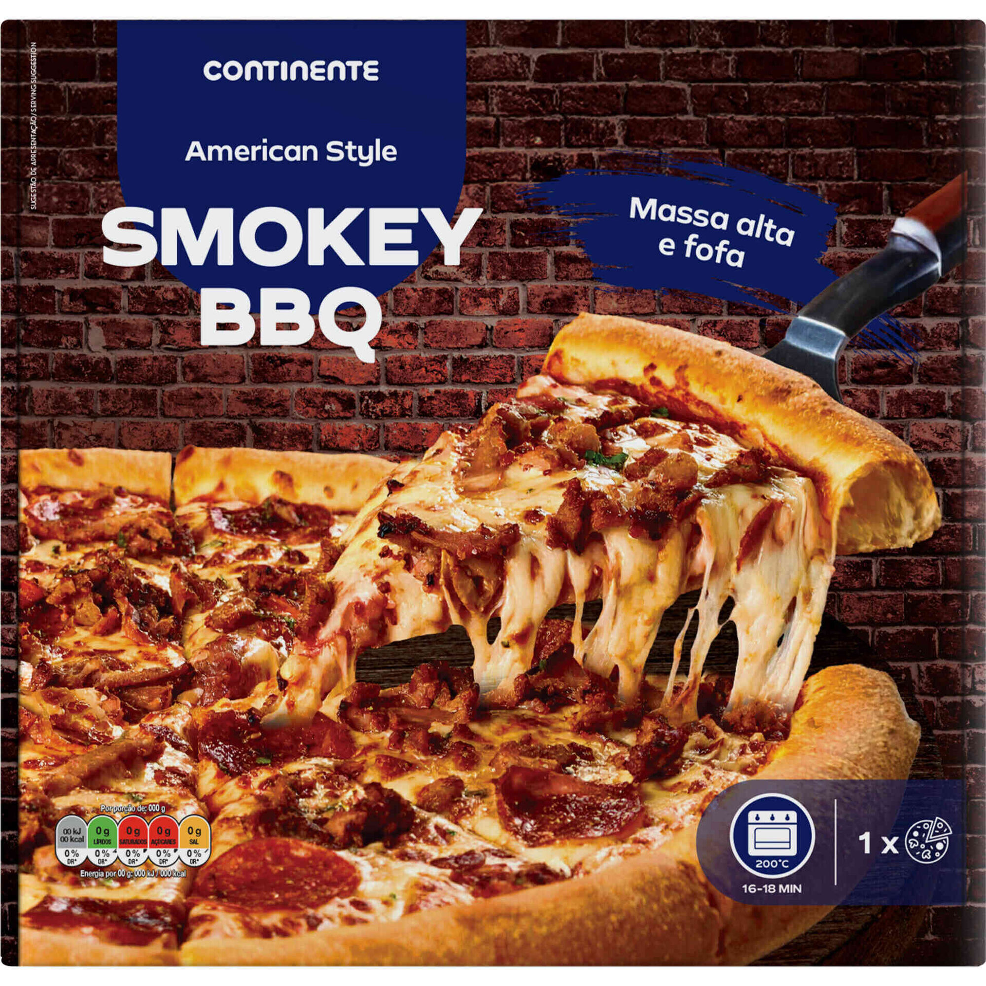 Pizza Smokey BBQ Continente
