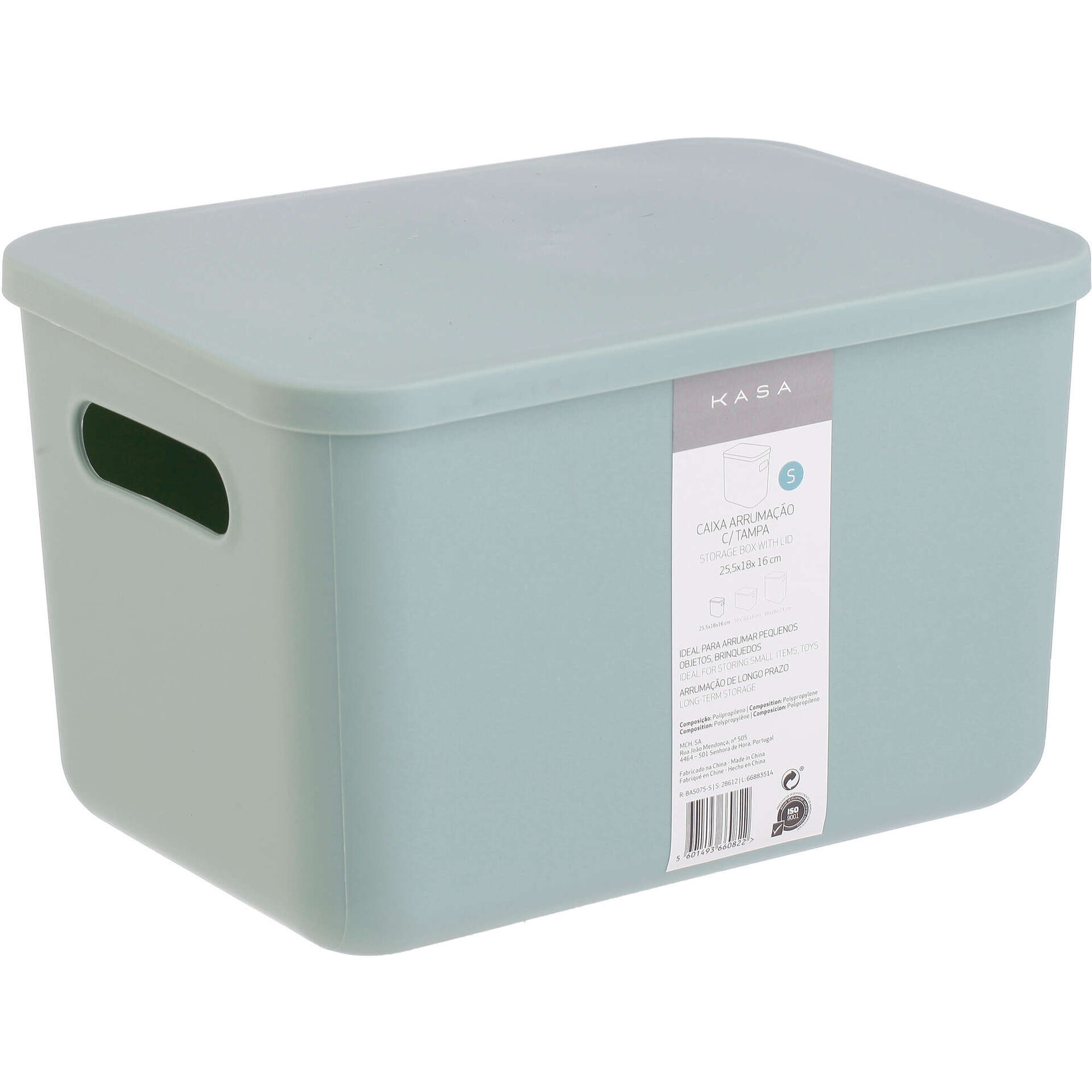 Caixa Arruma&ccedil;&atilde;o Pl&aacute;stico Verde