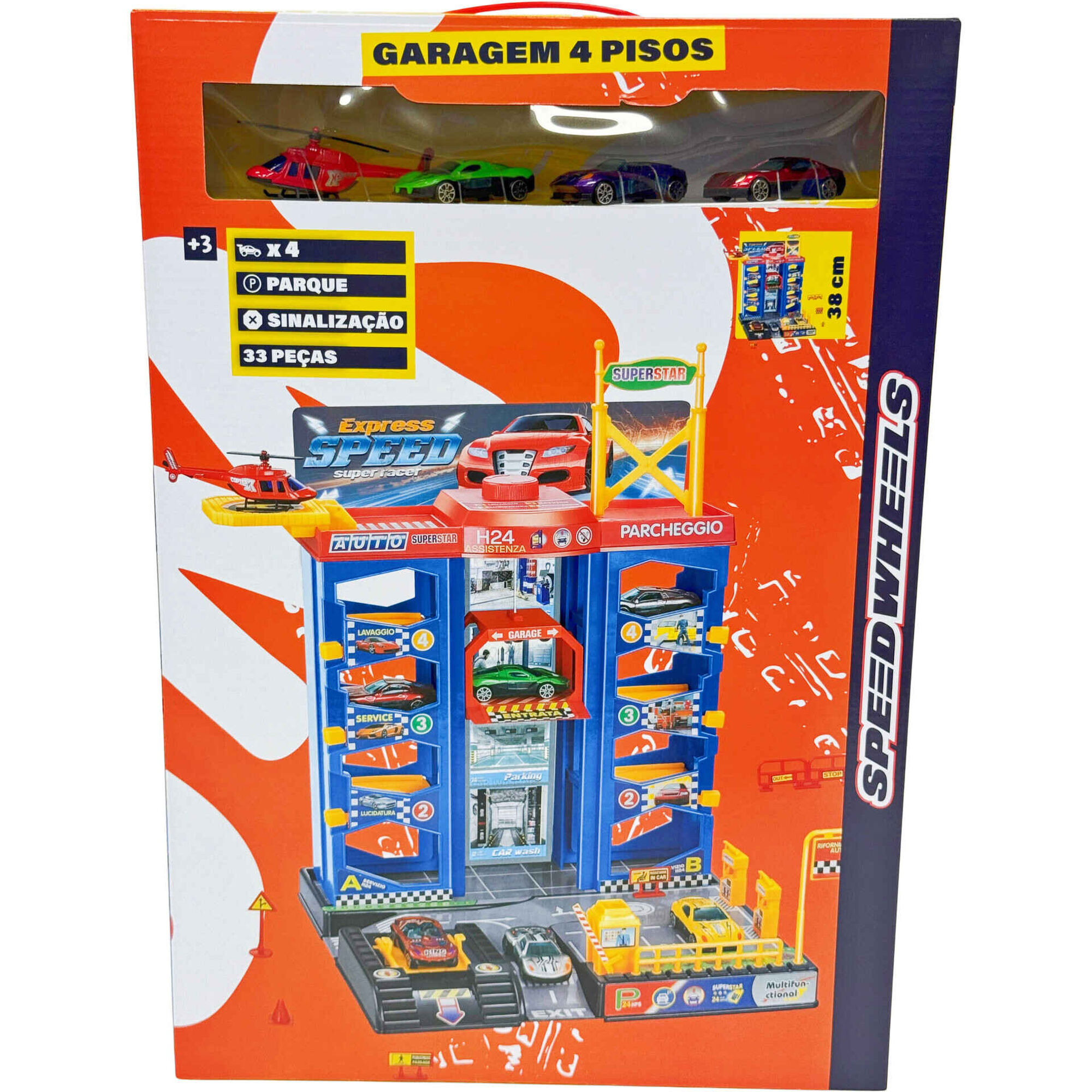 Zoko Speed Wheels - Garagem 4 Pisos
