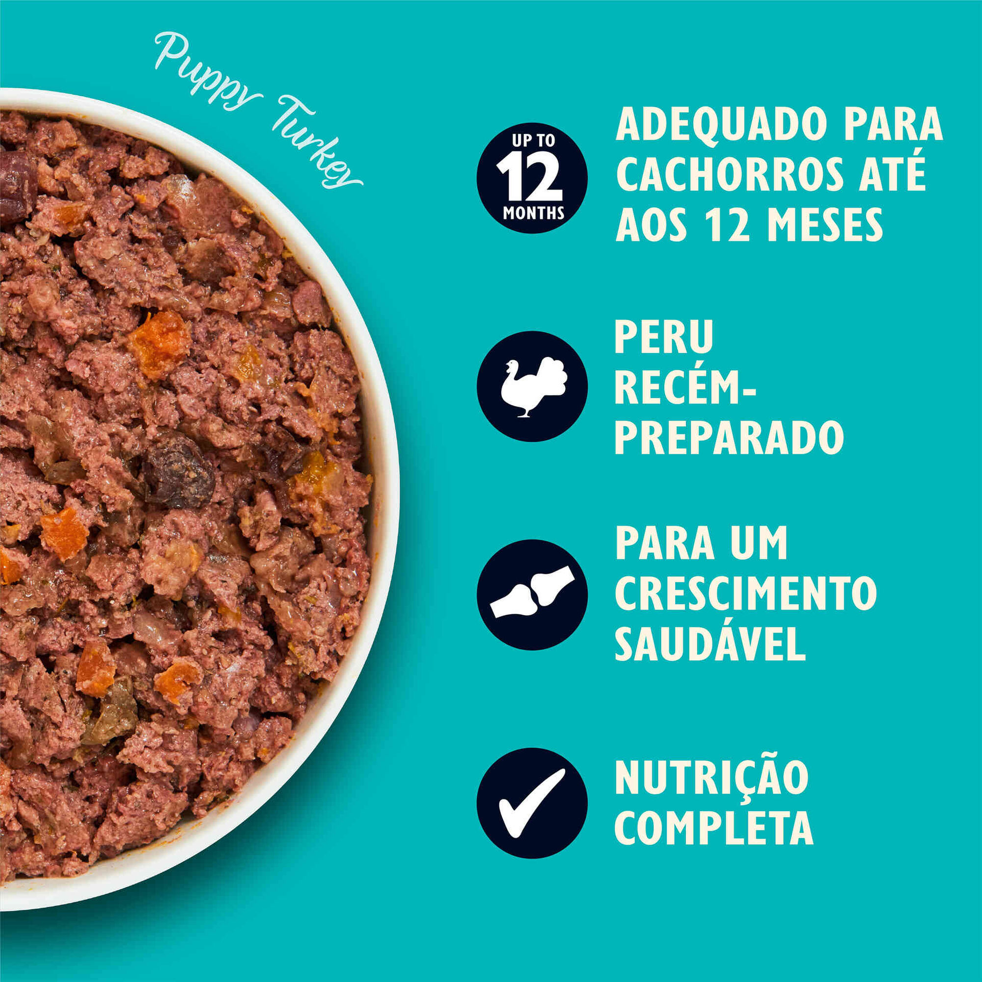 Comida Húmida para Cão Júnior Peru