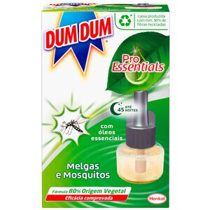 Inseticida Elétrico Recarga Pro Essentials Dum Dum