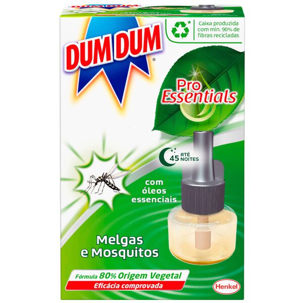 Inseticida Elétrico Recarga Pro Essentials Dum Dum