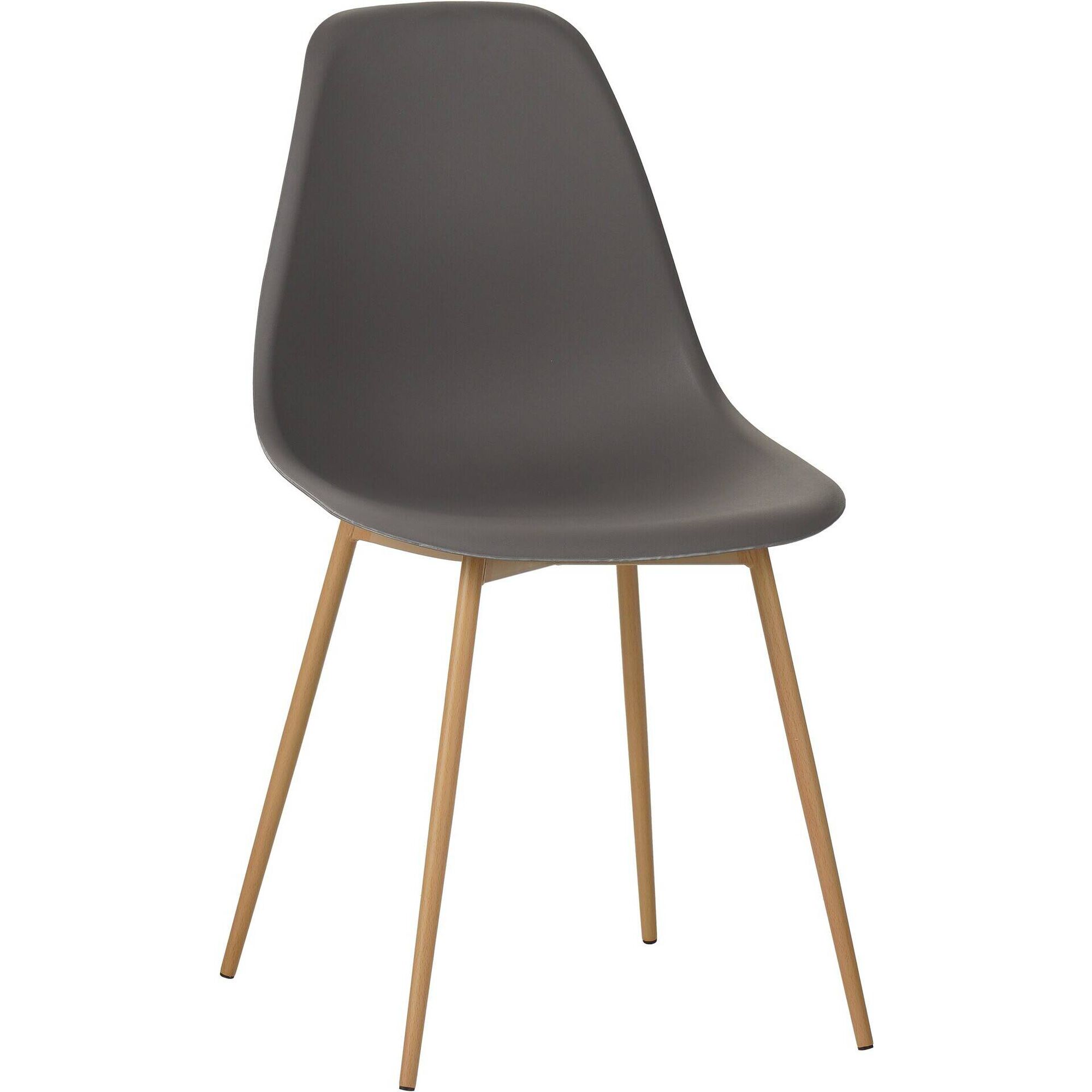 Cadeira N&oacute;rdica Cinza