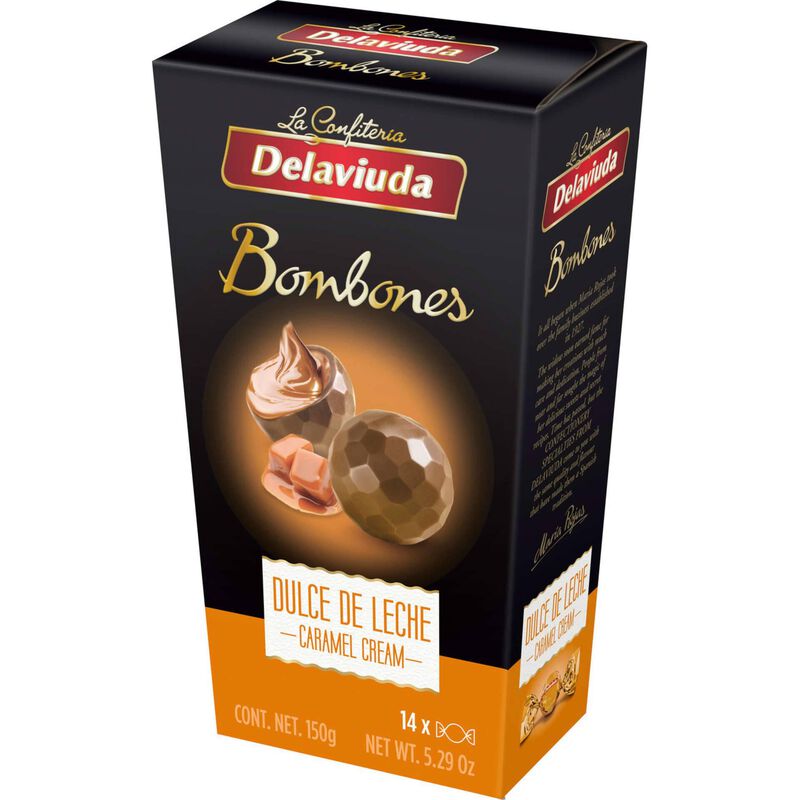 Bombons de Chocolate com Caramelo Delaviuda